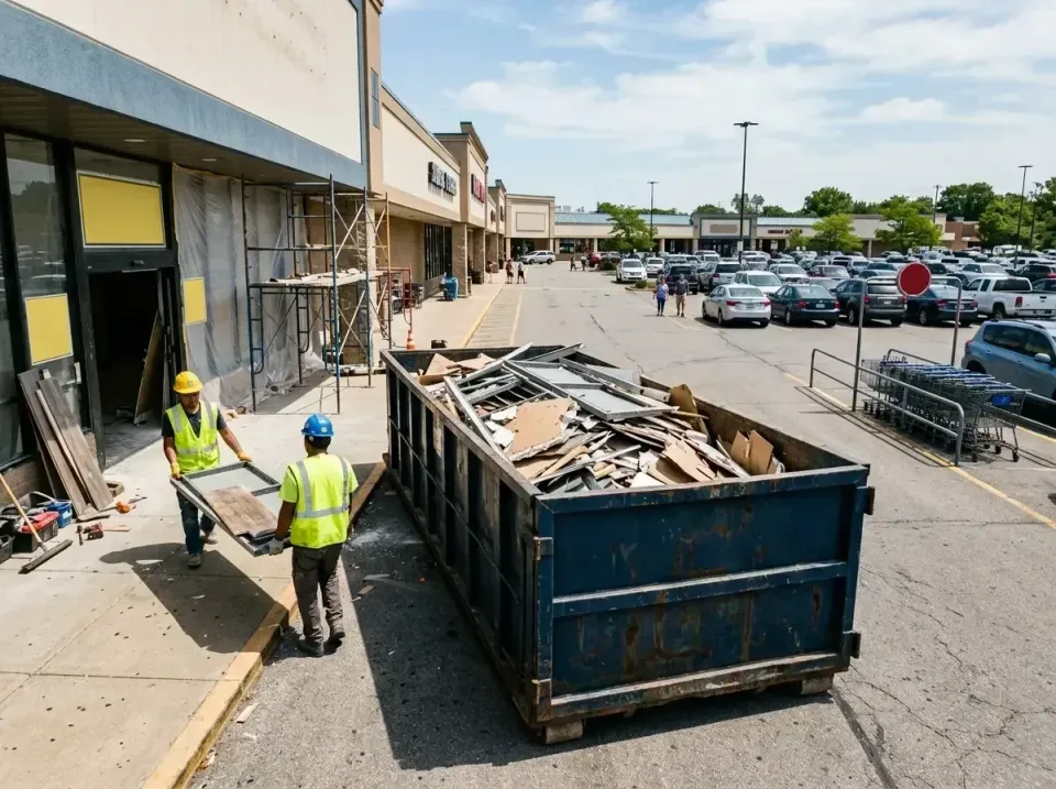 retail-store-renovation-debris-003 — frequently asked questions, Roll-off Dumpster Rentals in Wyndham, VA